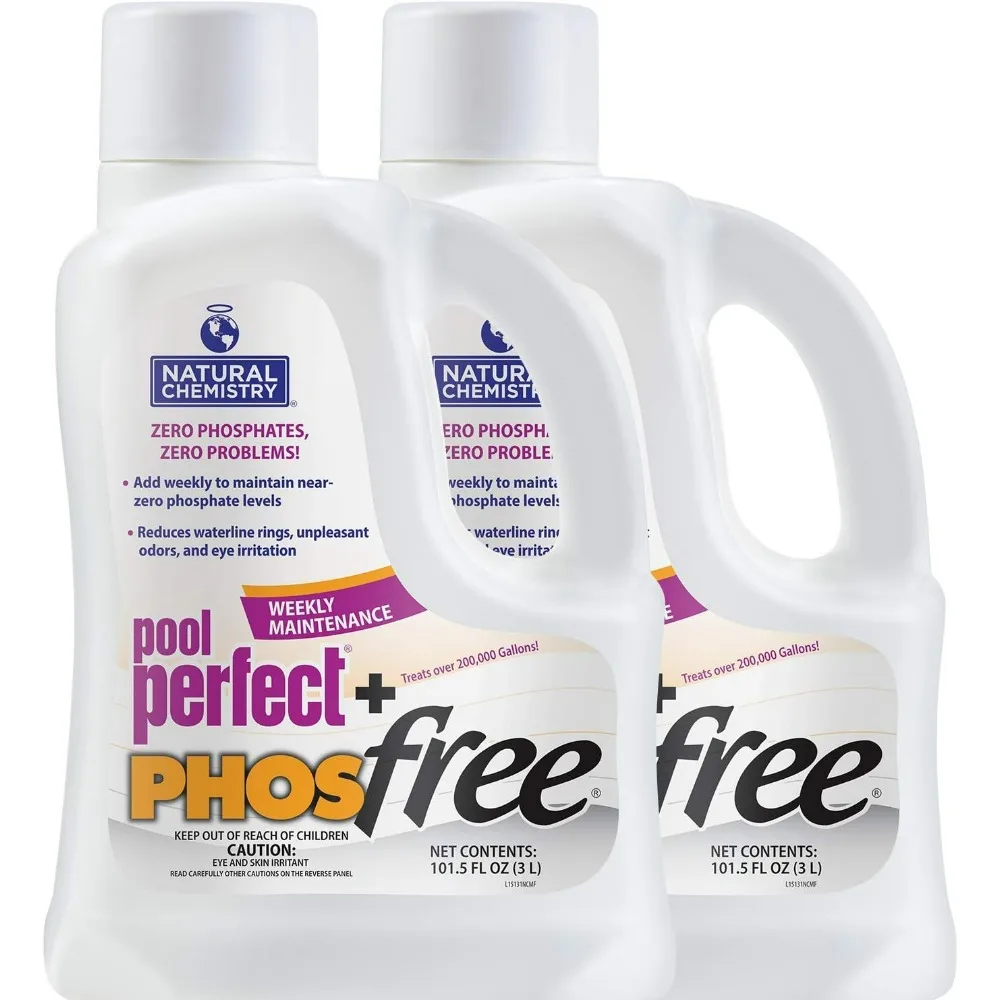 Natural Chemistry® Pool Perfect® + Phosfree®, 3-Liter (2-Pack)
