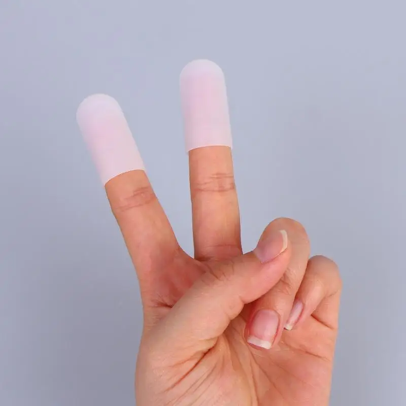Heat Resistant Finger Protector 5/10Pcs Silicone for Home Cooking Safety