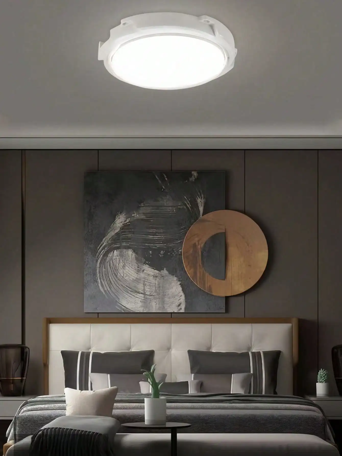 LED-lamp op zonne-energie (1 st): op afstand/bedienbaar, waterdicht ABS, 3 maten (18650 batterij) – balkon/tuin