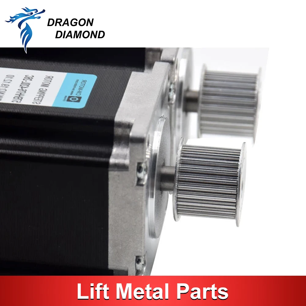 DRAGON DIAMOND Lift Metal Parts Motorized Up And Down Table Platform For Laser Engraving Cutting Machine