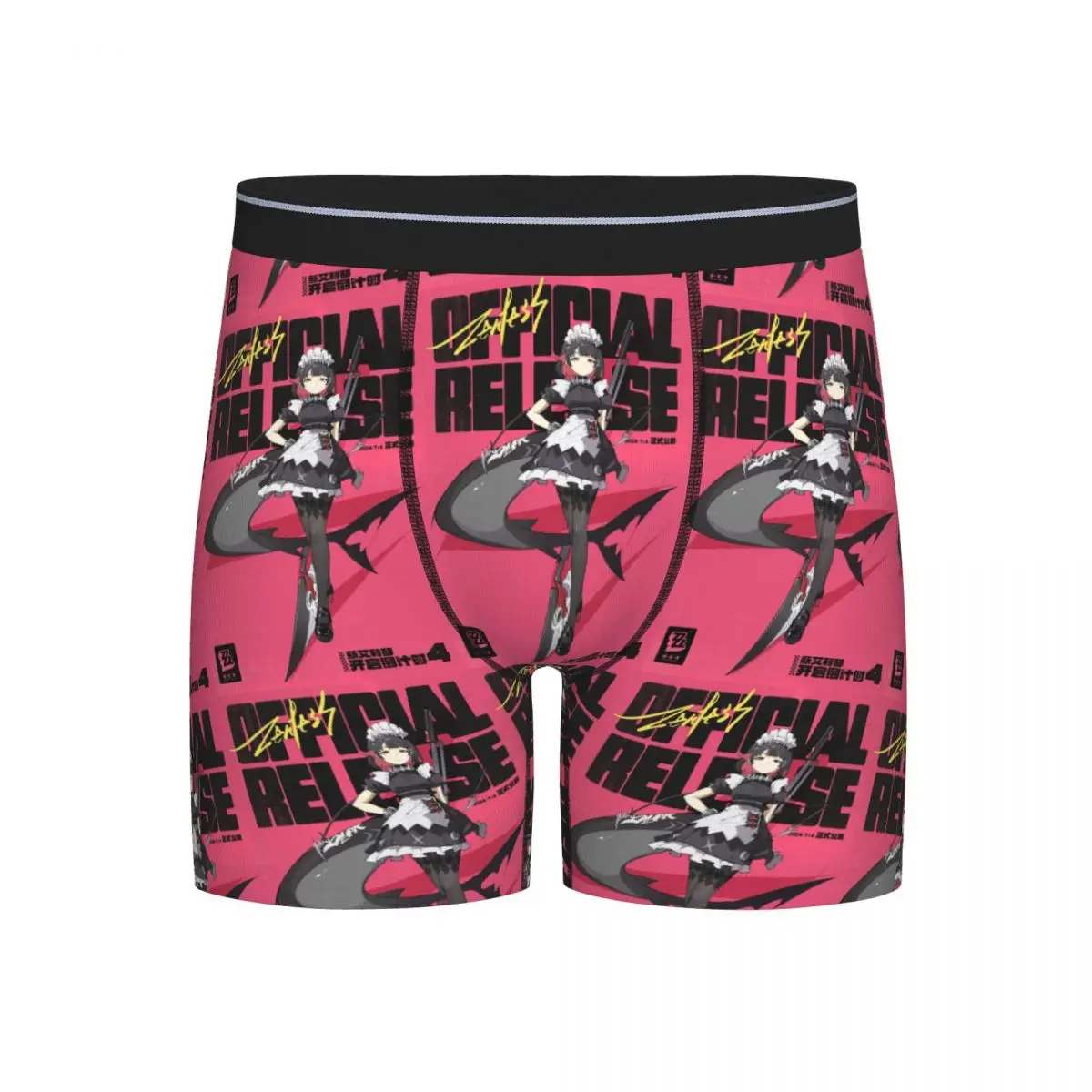 

Long Boxer Underpants Shorts Ellen Joe Zenless Zone Zero Panties Men's Soft Underwear for Homme Man Boyfriend Gift