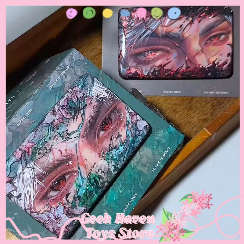 Liefde en Deepspace Sylus Badge Game Randapparatuur Rechthoekige reflecterende staaf Badge Rugzak Hangende accessoires Collectie Ins