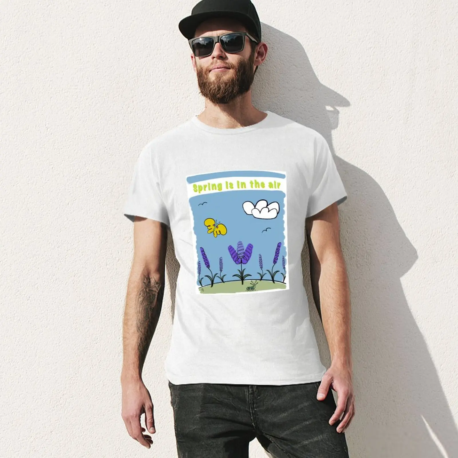 Spring is in the air T-shirt plus sizes cute clothes mens clothing image 3