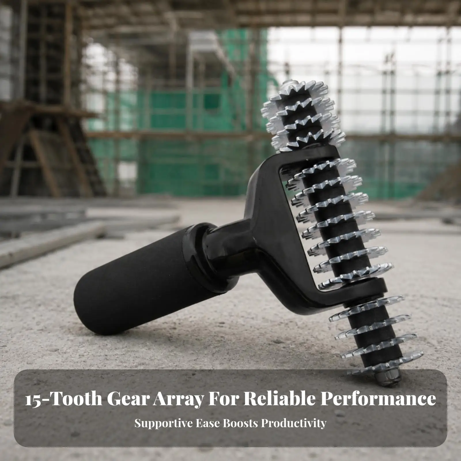 Carpet Installation Roller Tool with Toothed Iron Rollers for Pressing Seams Securing Carpet Edges and Repair Tasks
