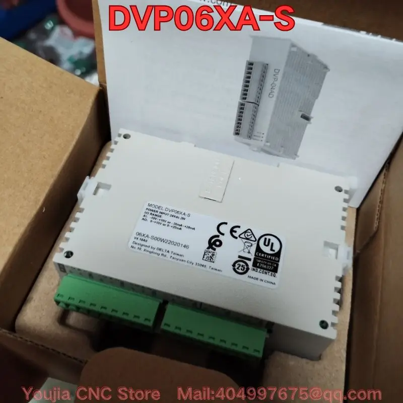 New PLC module DVP06XA-S Original authentic The latest quotation in August 2026