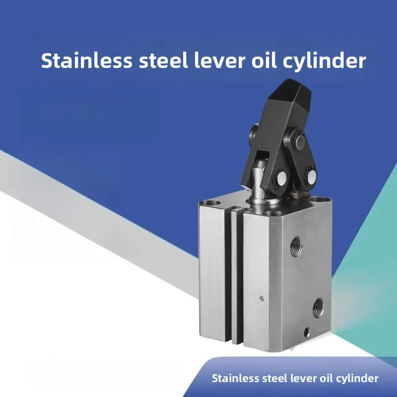 stainless steel lever cylinder with magnetic square cylinder under pressure clamping