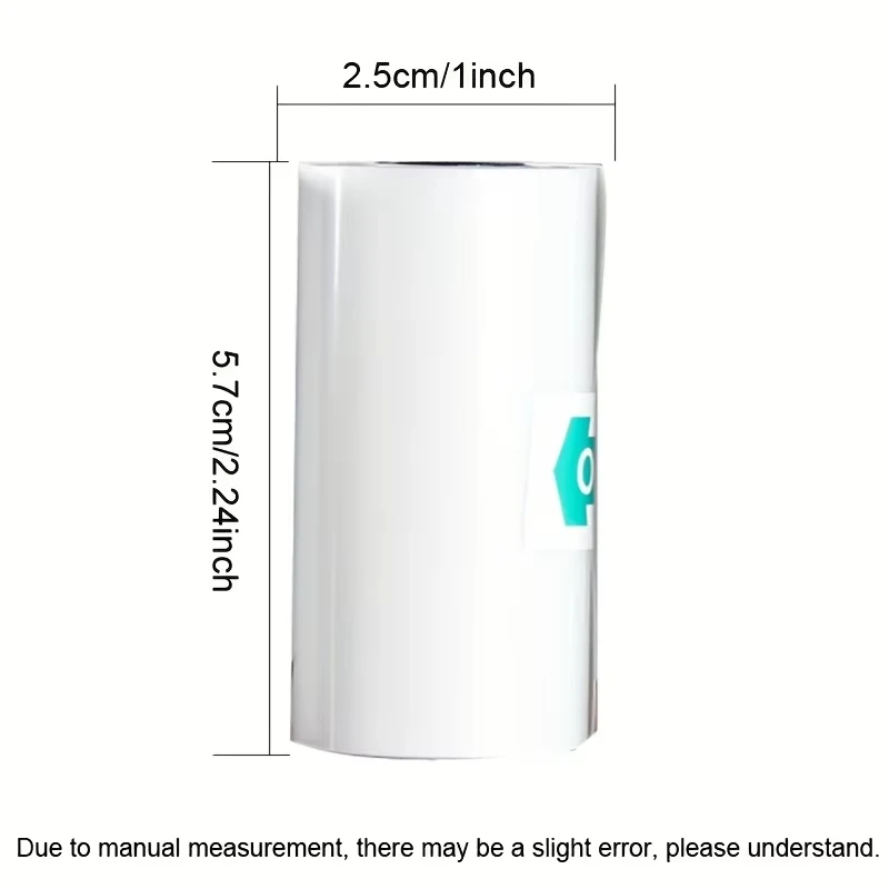 5Rolls Thermal Paper - No Ink Needed Instant Printing, Quick-Dry & Compatible with Thermal Printers/Camera - for Photo Booths