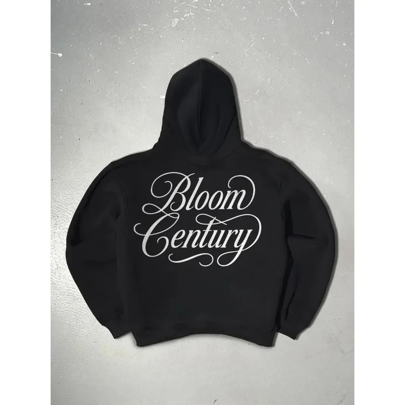 

Модные худи с принтом букв для женщин: уличная одежда в стиле гранж и хип-хоп, готические оверсайз толстовки, женская одежда