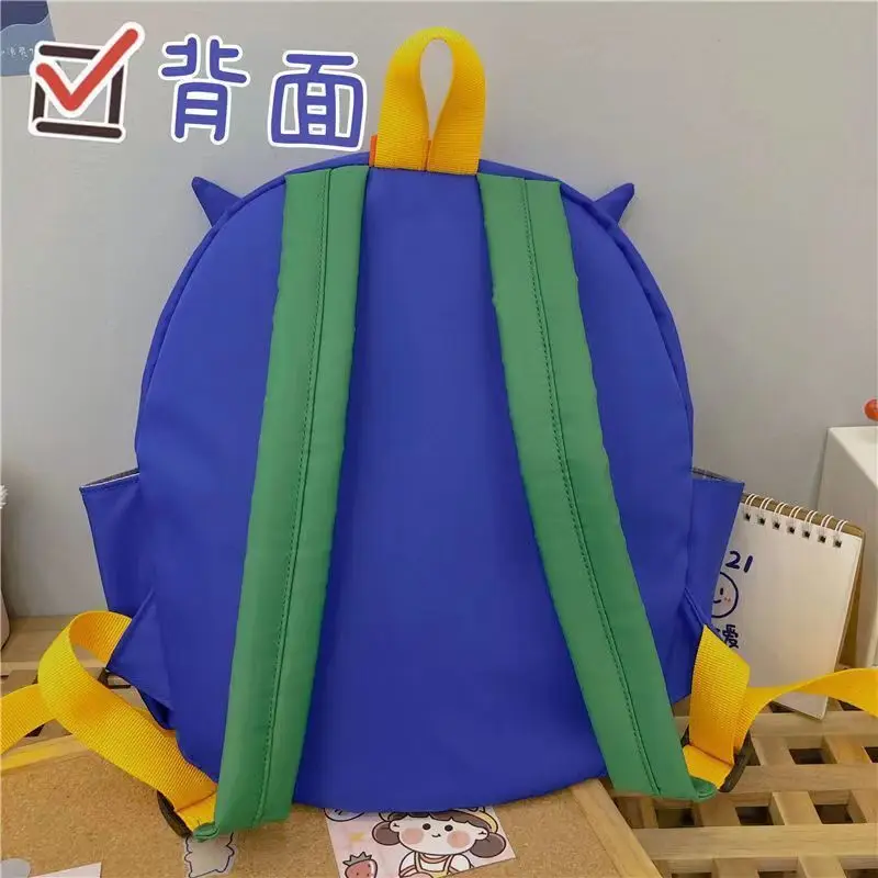 Kawaii Crayon Shin-Chan Action Kamen Face Changing Backpack Cute Cartoon Children Kindergarten School Bag Portable Storage Bag