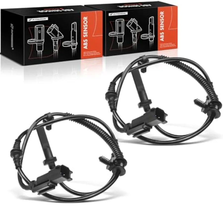 

2PC Set Rear ABS Wheel Speed Sensor Fits for Ford Explorer 2013-2019 [Without Automated Parking Assist] - Rear Driver and Passe
