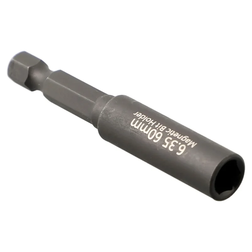 1pc 60mm Magnetic Screwdriver Extension Bit Holder Tips 1/4Inch Hexagon Shank Drill Bit Adapter Hand Tools Accessories