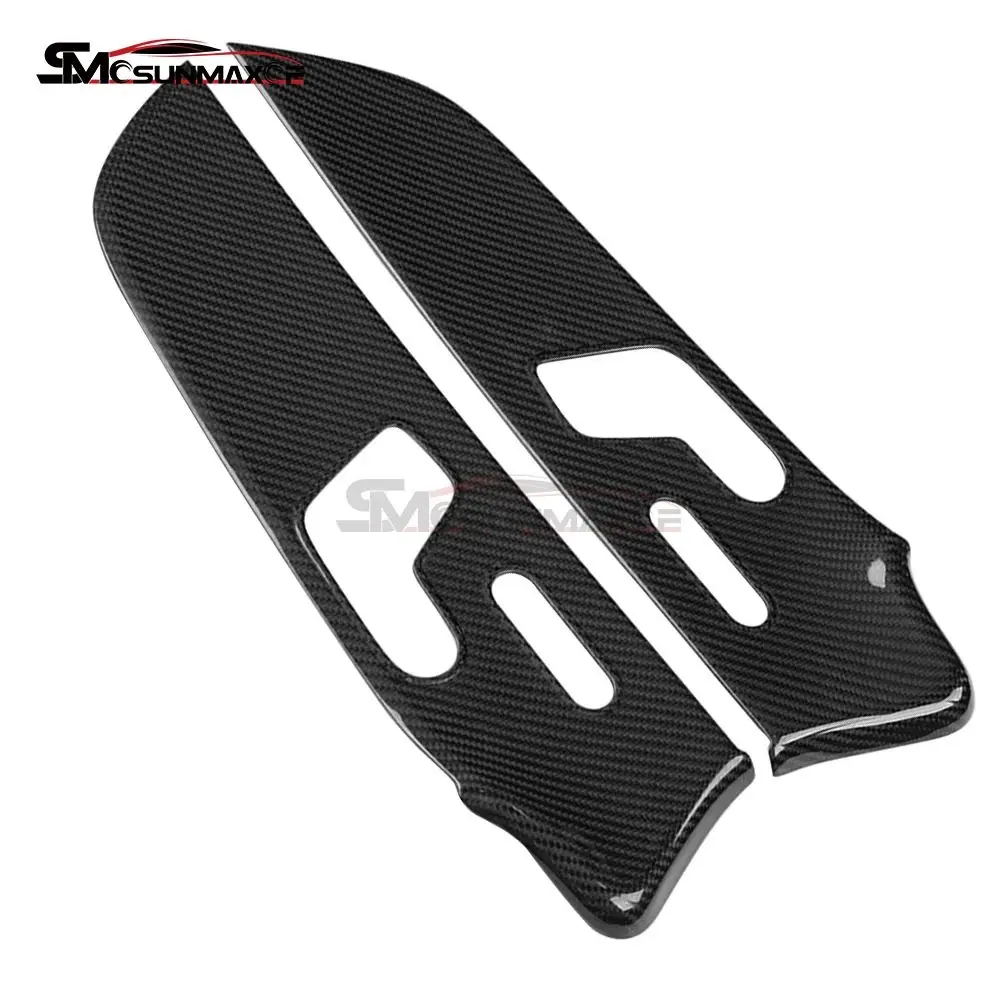 

For Benz A CLA Class W177 V177 C118 W118 CLA45 A35 A45 2020 Carbon Fiber Car Interior Door Panel Cover Trim Interior Accessories
