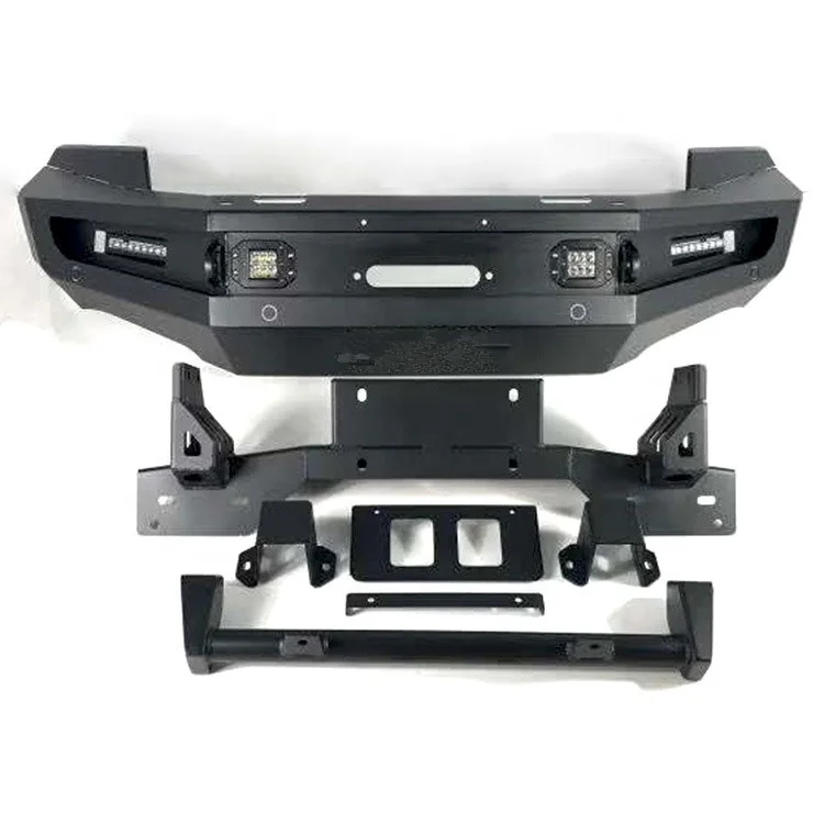 

2026 New 4x4 Off-Road Accessories Steel FRT Bumper With LED Bumper Guard For Ford Everest