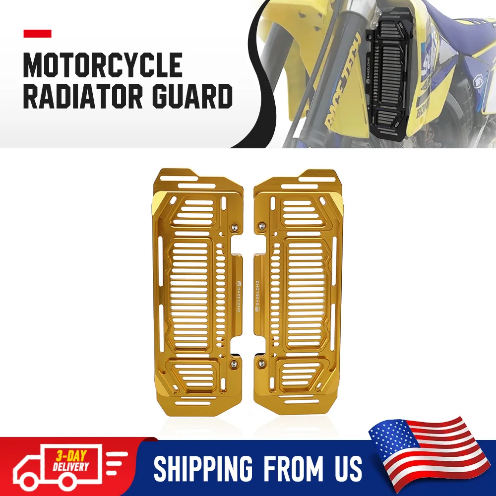 For Suzuki DRZ400SM DRZ400S 2023 2022 2021 2020 2019 2018 2017 2016 2015 2014 2013 Motorcycle Radiator Guard Grille Protector