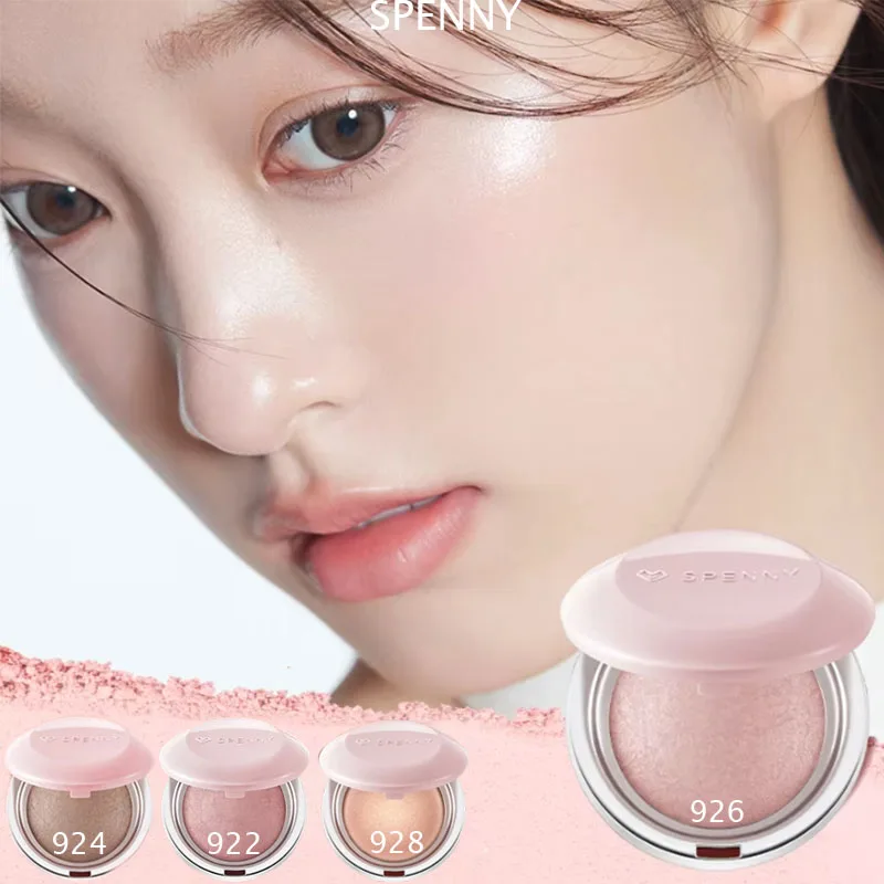 SPENNY 블러쉬 베이킹 파우더 매트 소프트 미스트 수축 확장 컬러 대용량 6.2g 자연스럽게 브라이트닝 하이라이트 뺨 메이크업