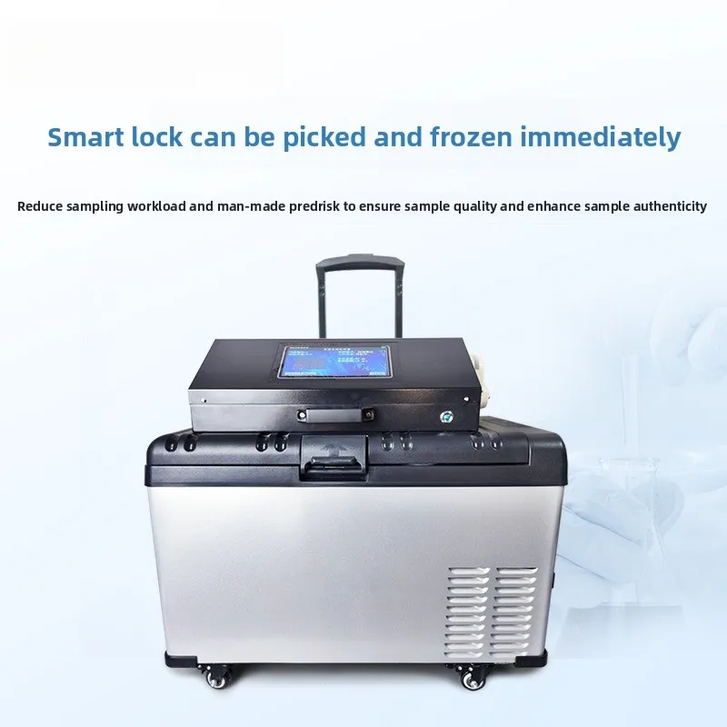 Water quality sampler Portable, real-time water quality detection and analysis sampler