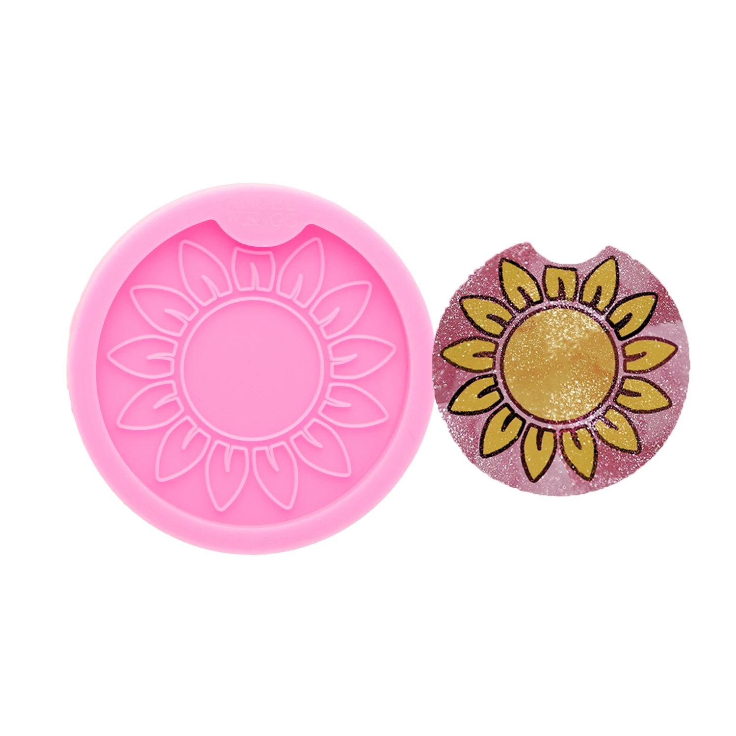 Car Shape Silicone Mold for Epoxy Resin DIY Jewelry Earring Pendant Charm Craft Making Supplies