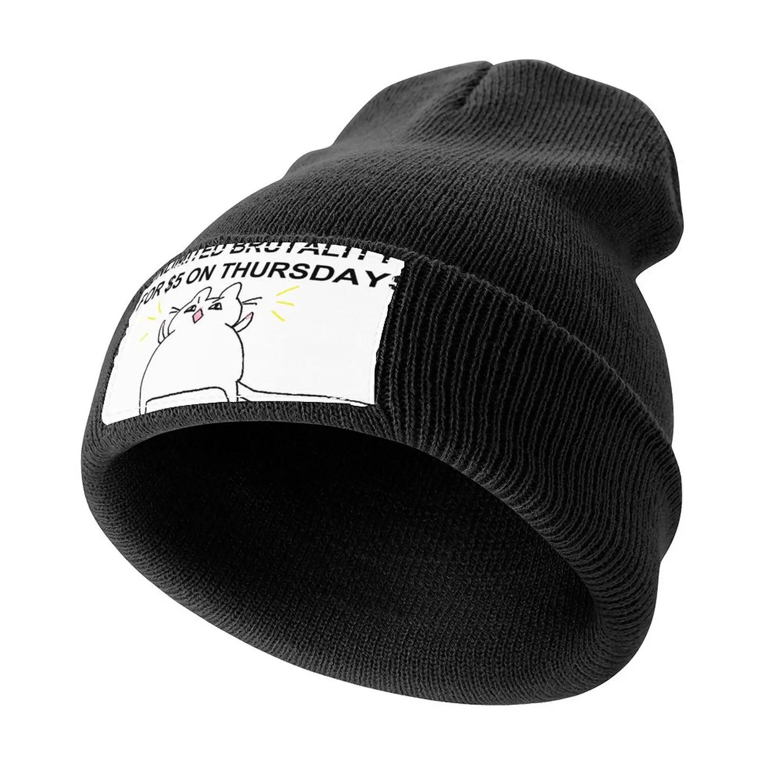 unlimited brutality Knitted Cap Luxury Brand Luxury Man Hat Hood Thermal Visor Men's Hats Women's