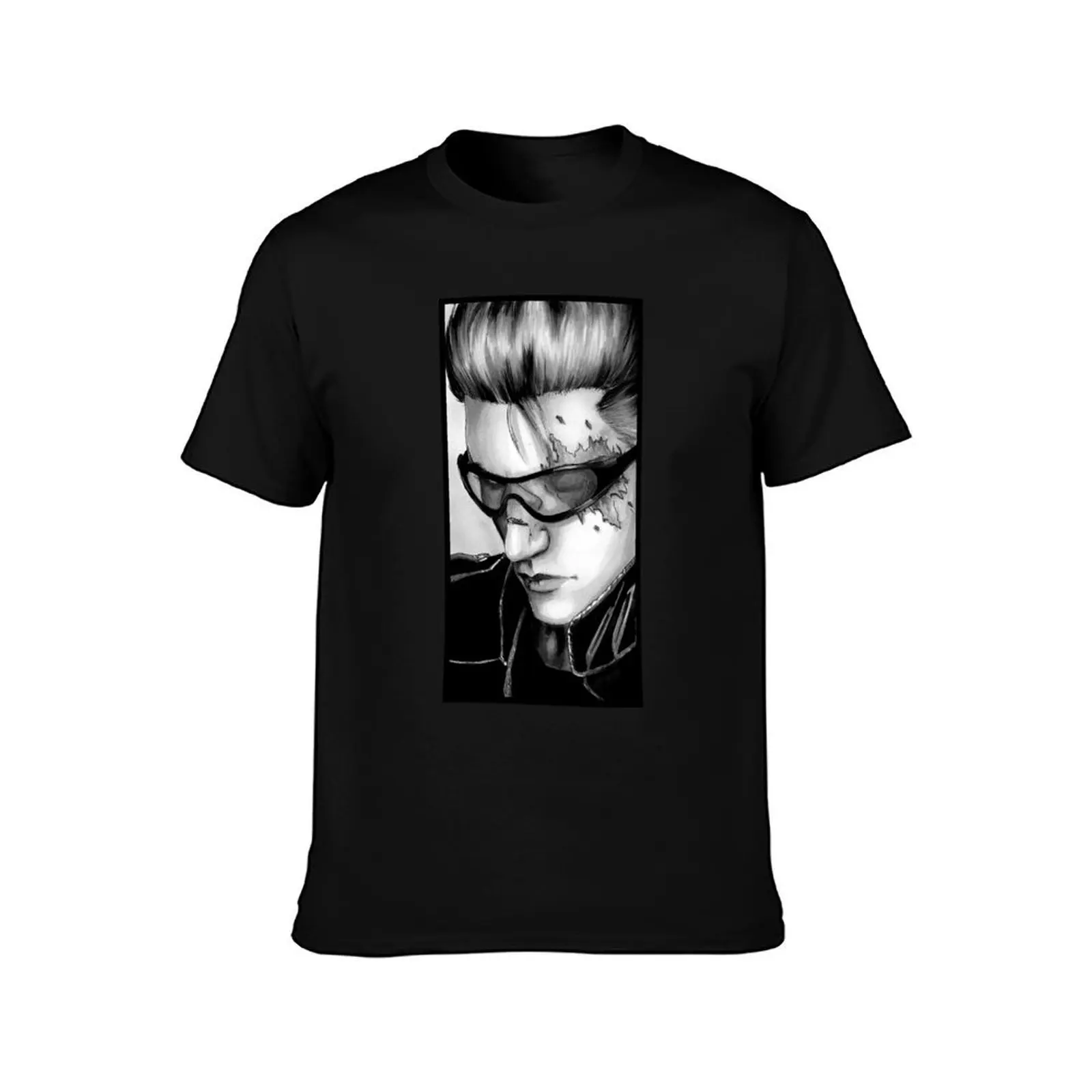 Ignis Scientia: Scarred T-Shirt No Iron Casual Short Sleeve Top