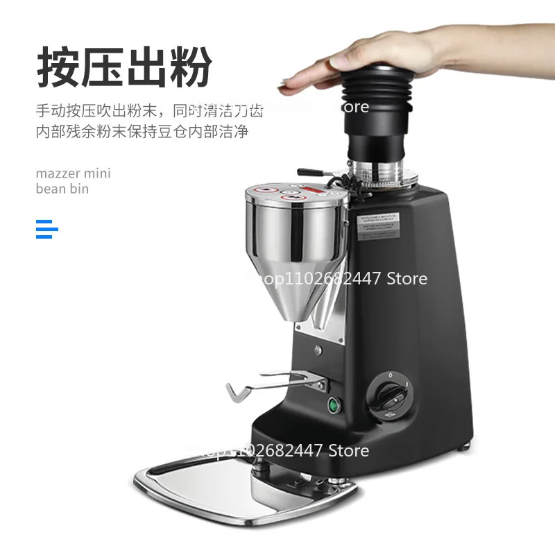 For MAZZER Coffee Grinder Bean Warehouse Cleaning Residual Powder Small MINI Press Type Blow JOLLY Home Commercial Italian Style