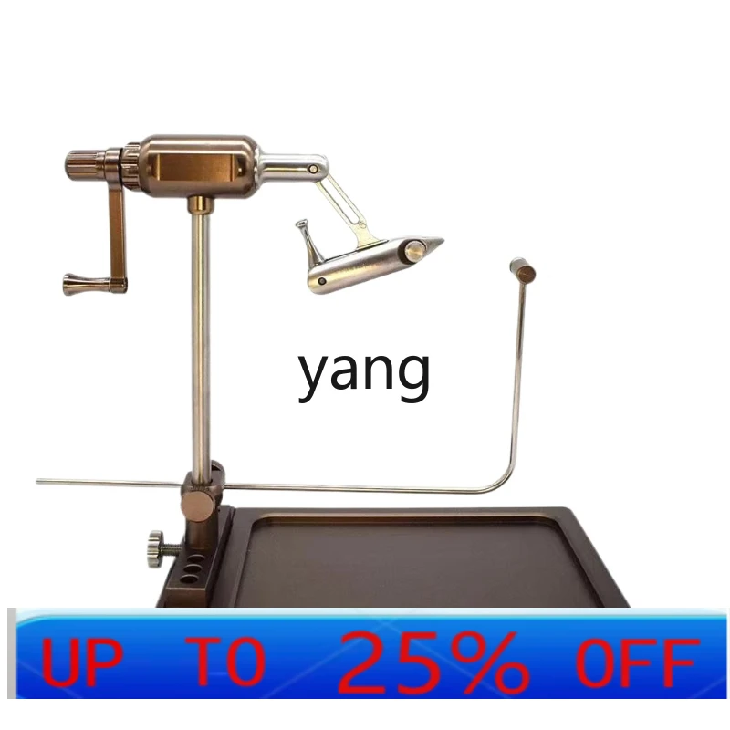 

LMMRotatable Desktop Rotary Hook Tighter Fly Hook Iron Plate Hook Tying