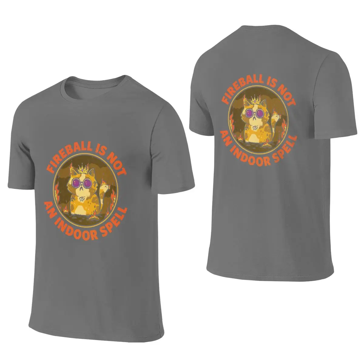 Not An Indoor Spell Long Style Reversible T-shirt Minimalist Commuting Suitable For All Seasons Tees