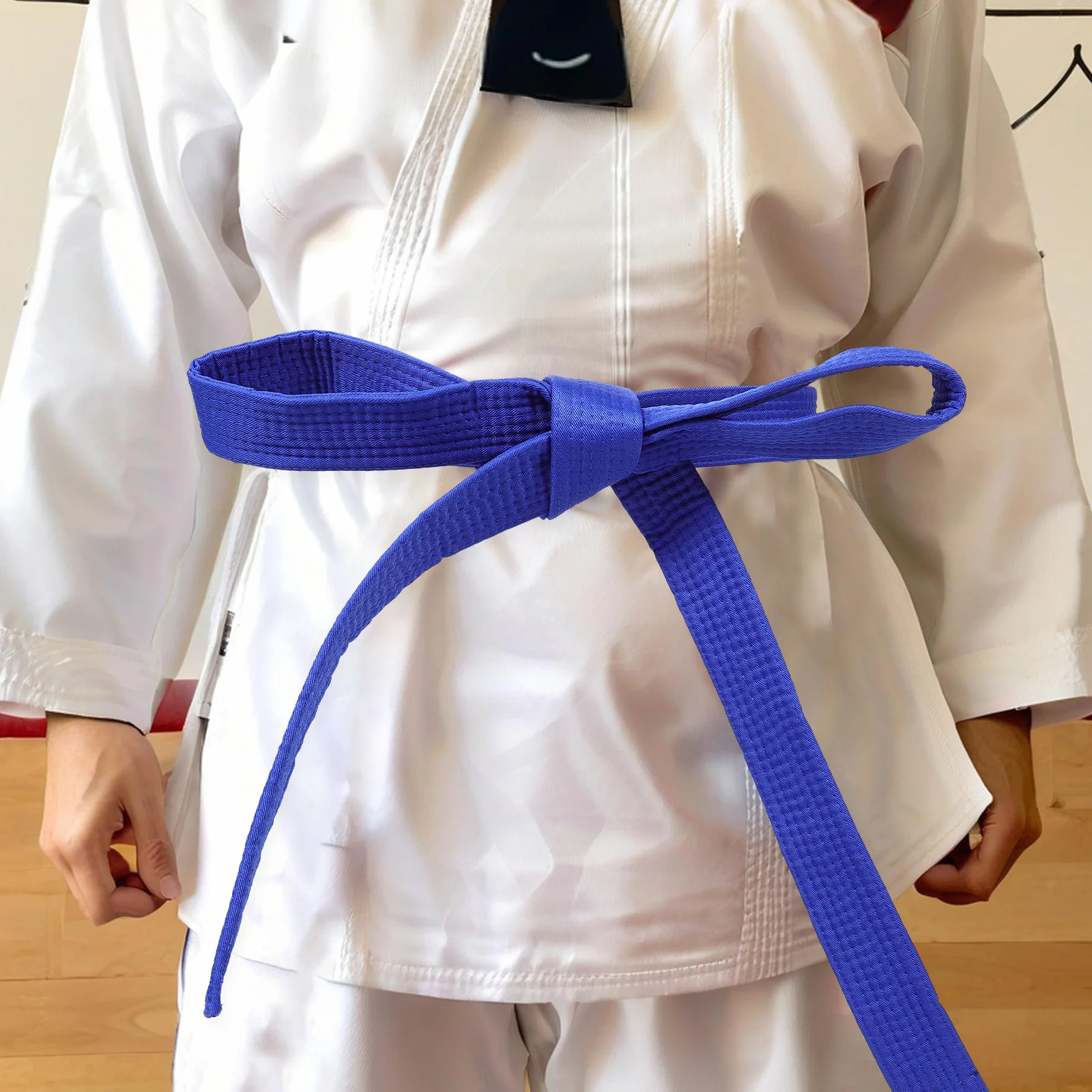 

Taekwondo Belt Karate Training Equipment Colorful Bands Comfortable Secure Fit for Grading Sparring Lightweight Portable