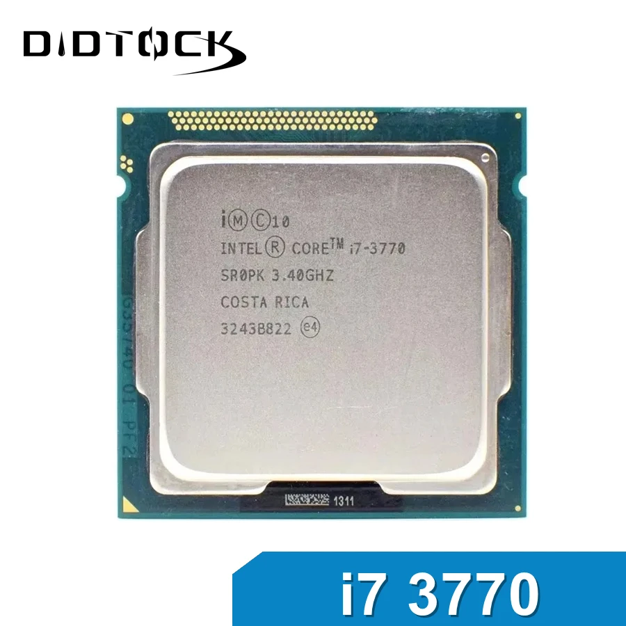 Процессор Intel Core i7 3770, 3,4 ГГц, LGA 1155, SR0PK