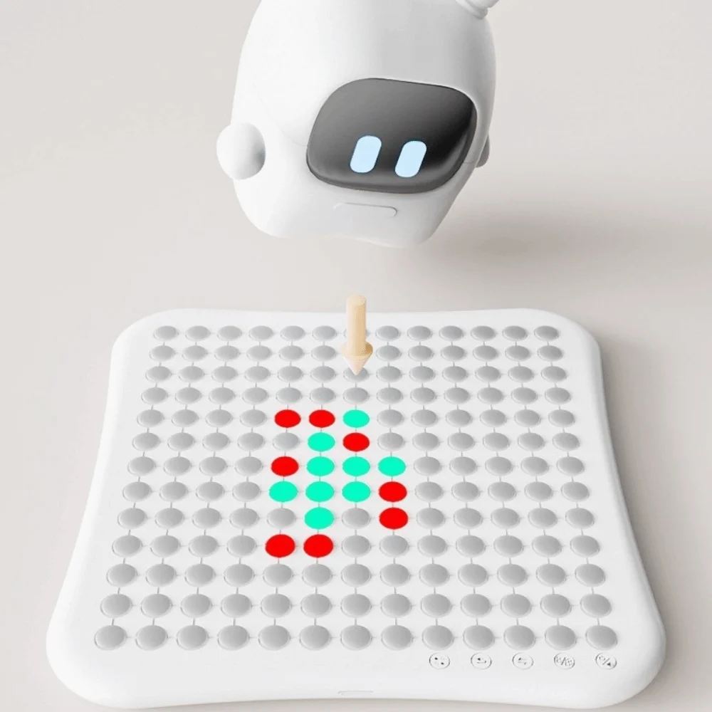 

Portable AI Intelligent Gobang 5-in-1 Educational Smart Electronic Gomoku Two-player Rechargeable Chess Board Game Family Party