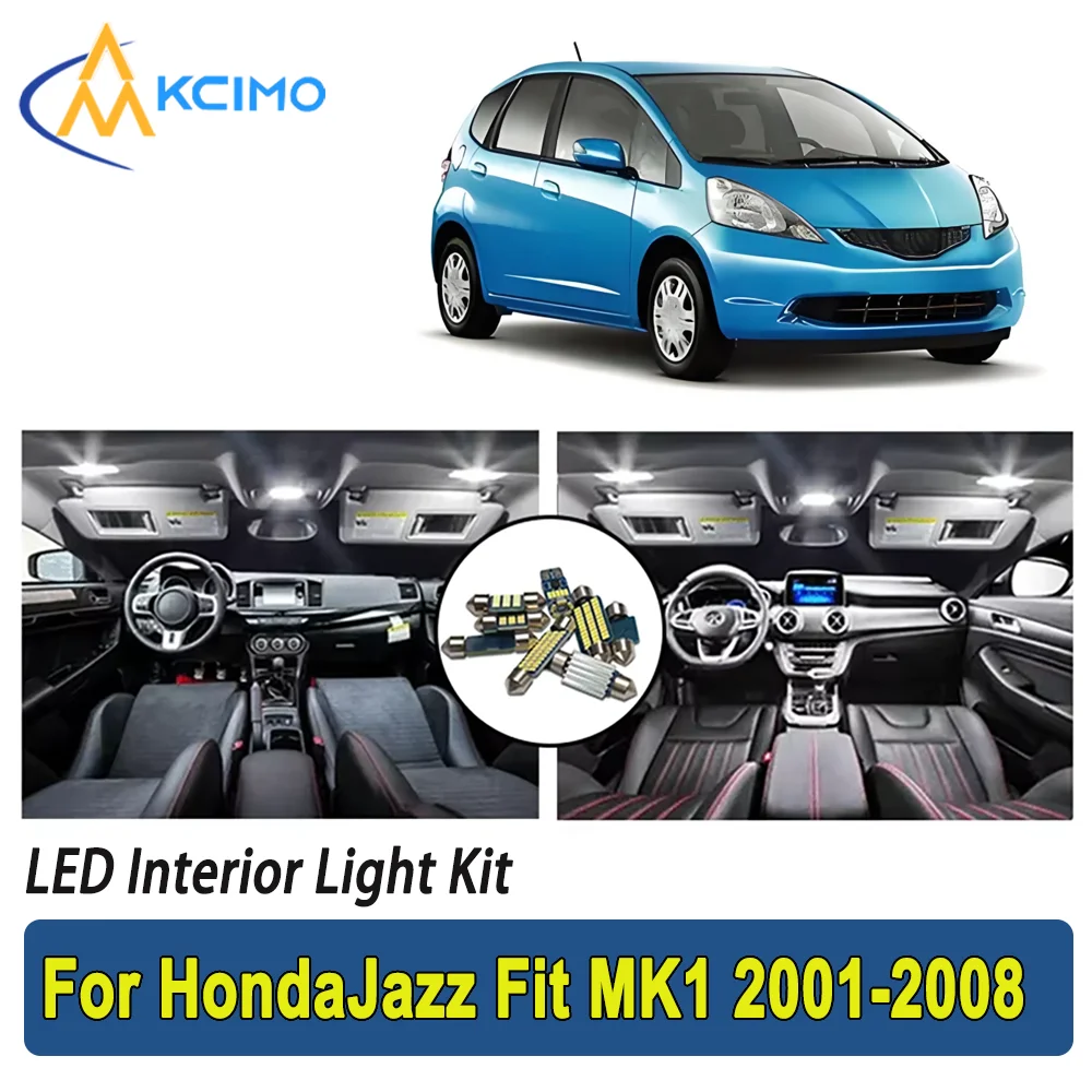 

New Light Bulb For Honda Jazz Fit MK1 2001 2002 2003 2004 2005 2006 2007 2008 Premium Bright LED Interior Dome Map Trunk Light