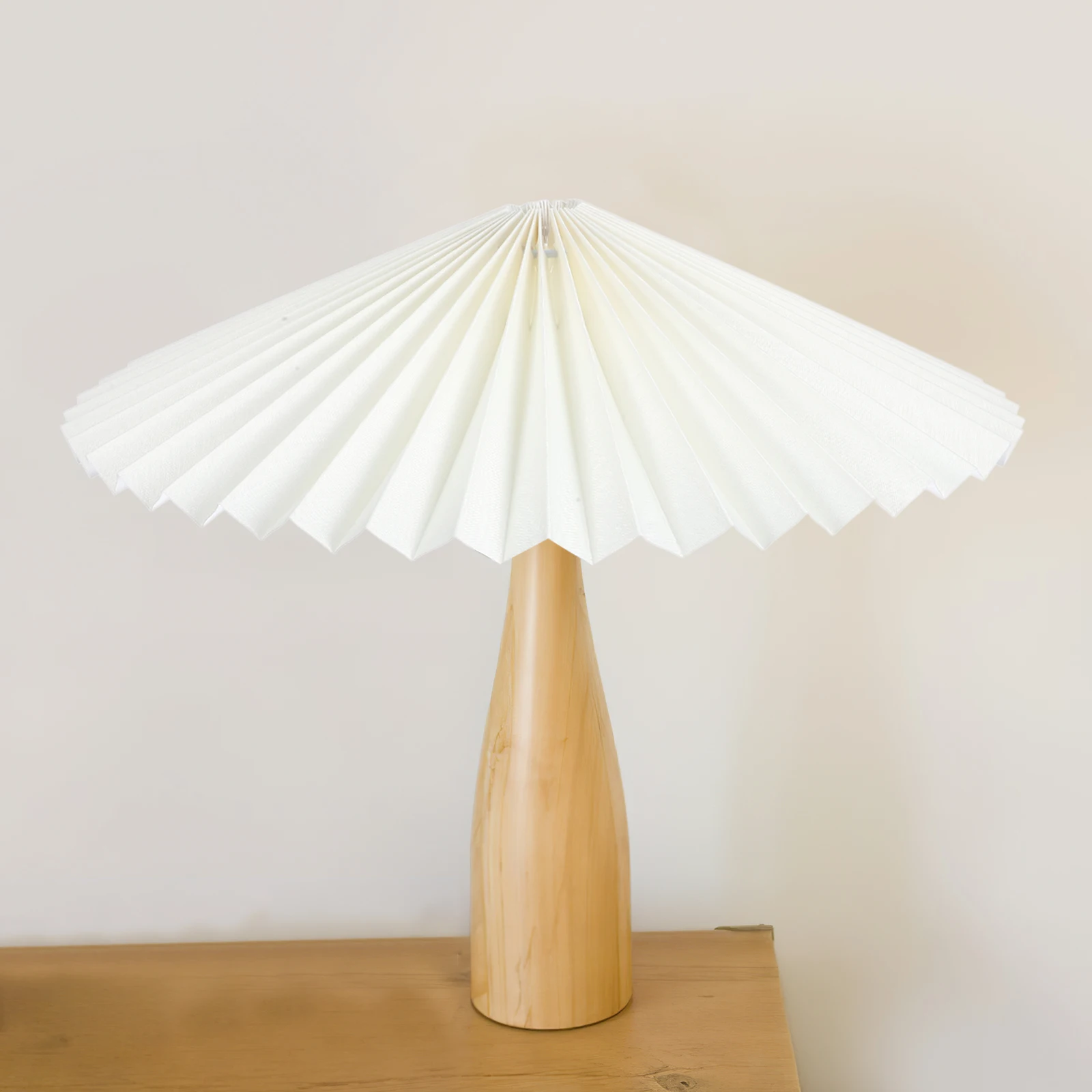 

Fabric Umbrella Shape Wrinkle Lamp Shade Iron Material for Study Bedroom Hotel Living Room Table Floor Lamp Cover