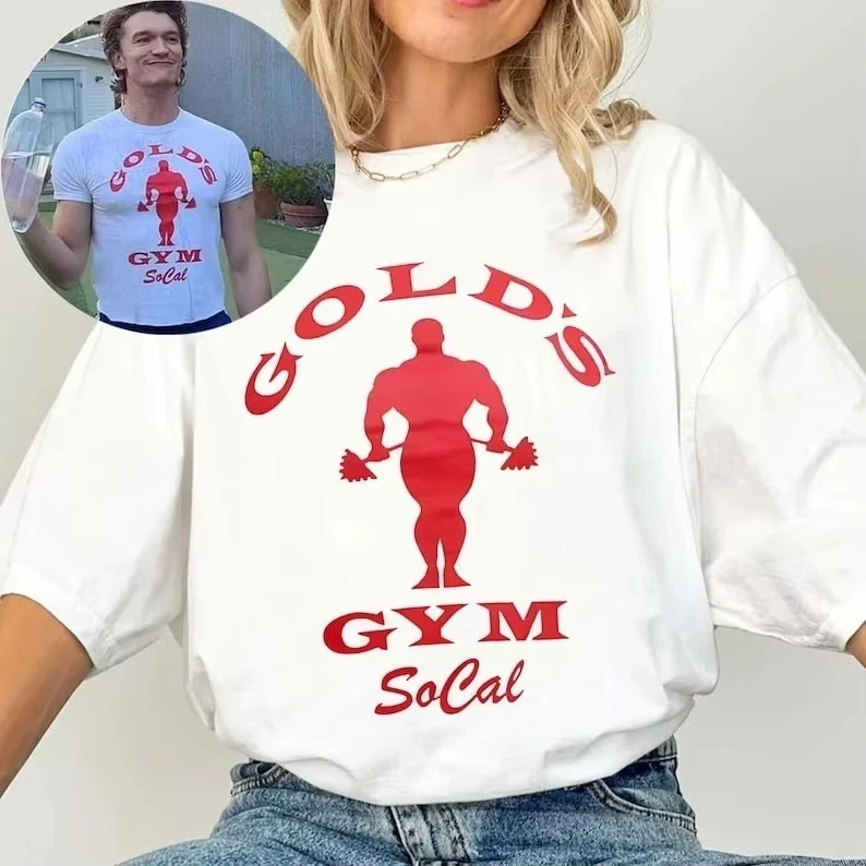 2026 new  Gold's Gym Socal Connor Shirt Hockey Movie Romance Fan Matching T-Shirt