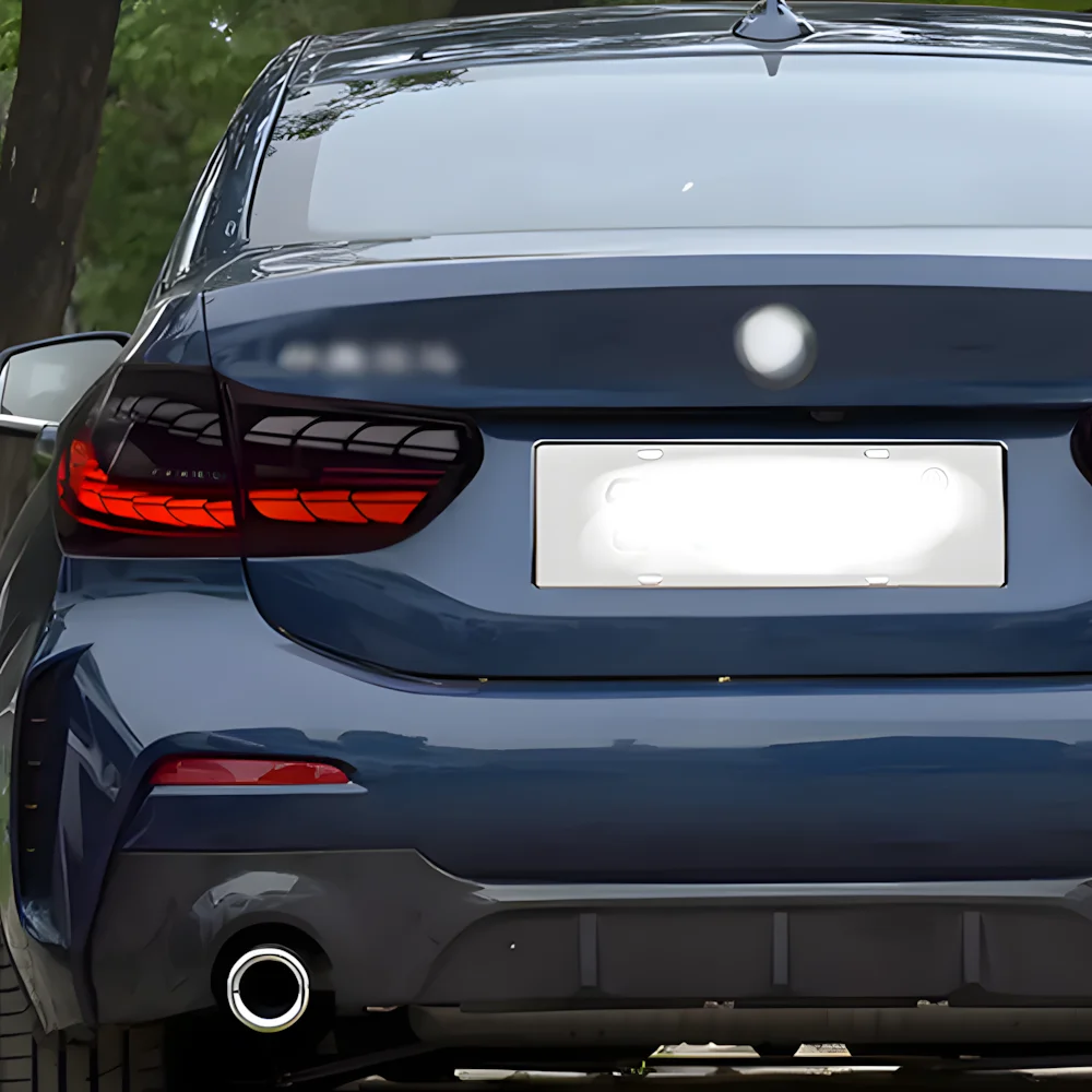Upgraded Auto Back Lamp For BMW 1 Series F52 118i 120i 125i 128i 130i 2016-2021 Dragon Scale Style LED Car Taillight Accessories
