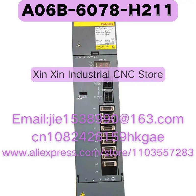 Used A06B-6078-H211 Normal Function Tested OK