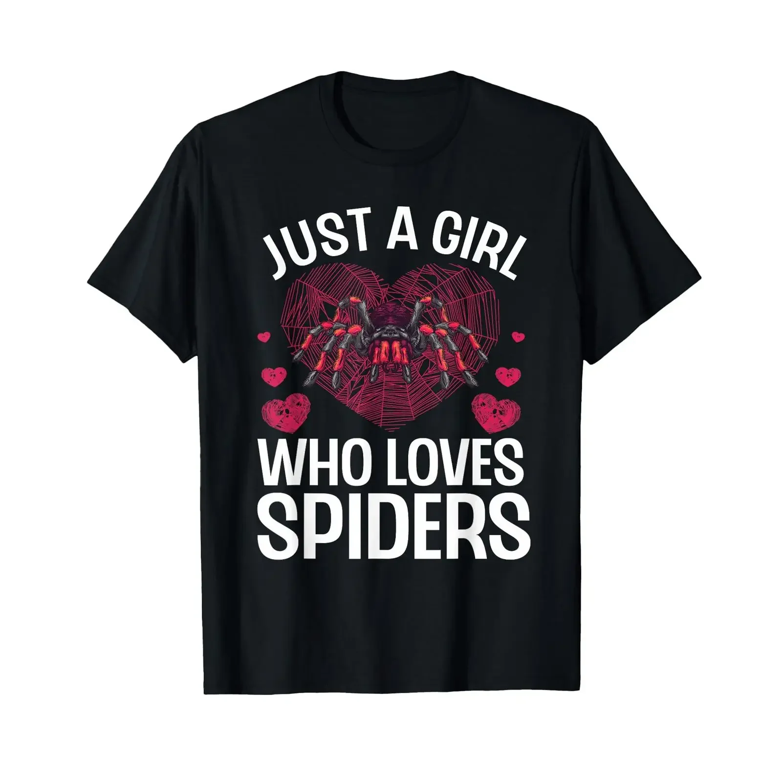 Cool Spider Design for Women Girls Tarantula Lover T Shirt vintage Washed graphic Versatile Soft Slightly streetwear