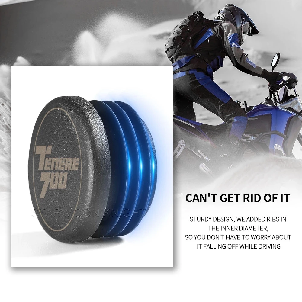 1 Pair Frame End Caps For YAMAHA TENERE 700 (2019-) World Raid （2022-）Rallye Edition （2021-）Raid Prototype （2022-）Accessories