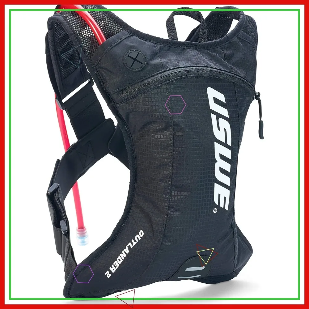

USWE Hydration Pack for Trail Running & Cycling, Lightweight, No Bounce