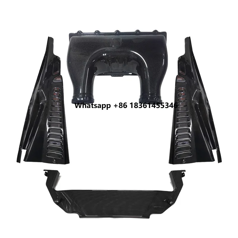 

For 458 Dry Carbon Fiber Engine Compartment Inner Guard (Lightweight, Air Intake Vent, Modified Part)