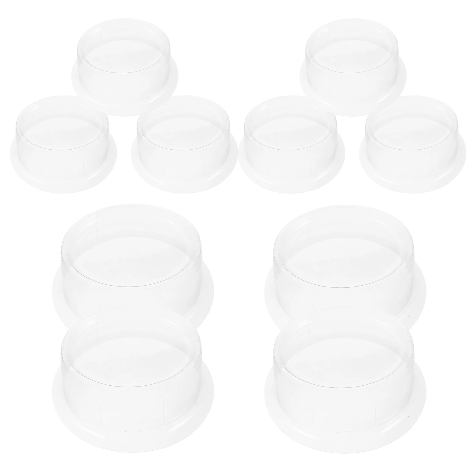 10 قطعة قبعة بلاستيكية دعم داخلي لقبعة مسطحة المشكل قبعة حامل حامل قبعة عرض قوس تخزين الملحقات