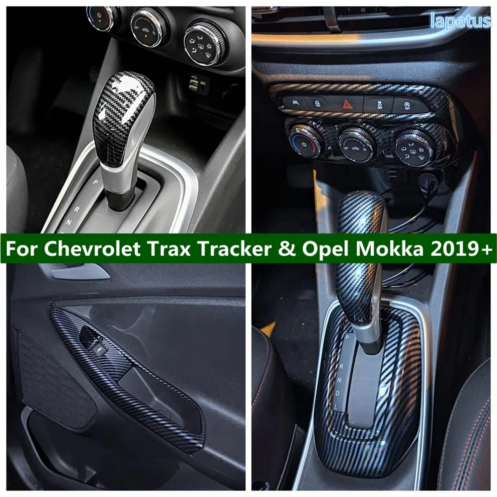 Uscita CA del condizionatore d'aria/pulsante di sollevamento della finestra/pannello del cambio rivestimento della copertura per Chevrolet Trax Tracker e Opel Mokka 2019 - 2022