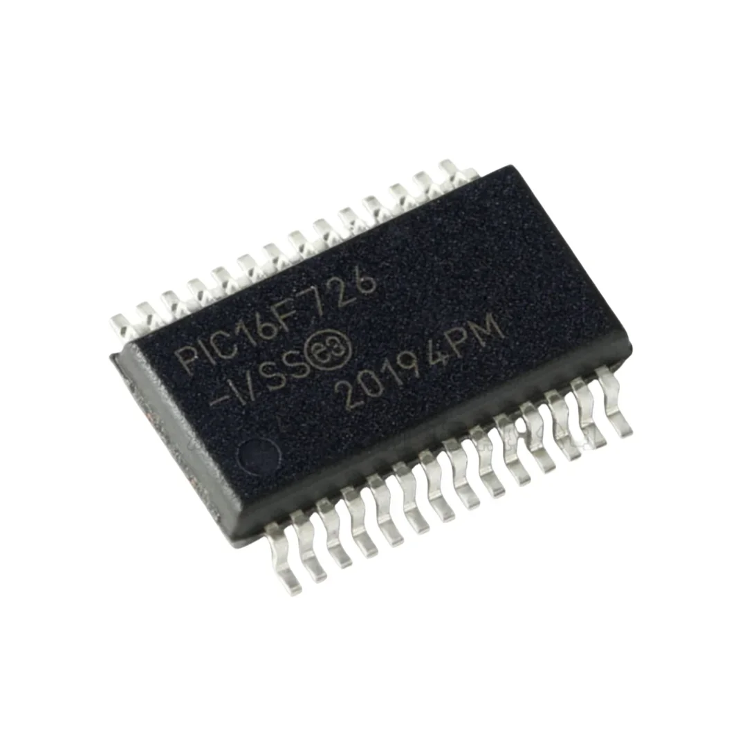 Microcontrolador FLASH PIC16F726-I/SS SSOP-28 de productos originales basado en tecnología XLP nuevo