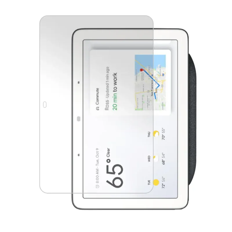 Закаленное стекло для Google Home Hub 7,0 дюйма, Защита экрана для планшета Nest Hub Max 10 дюймов, без пузырьков, прозрачная защитная пленка HD