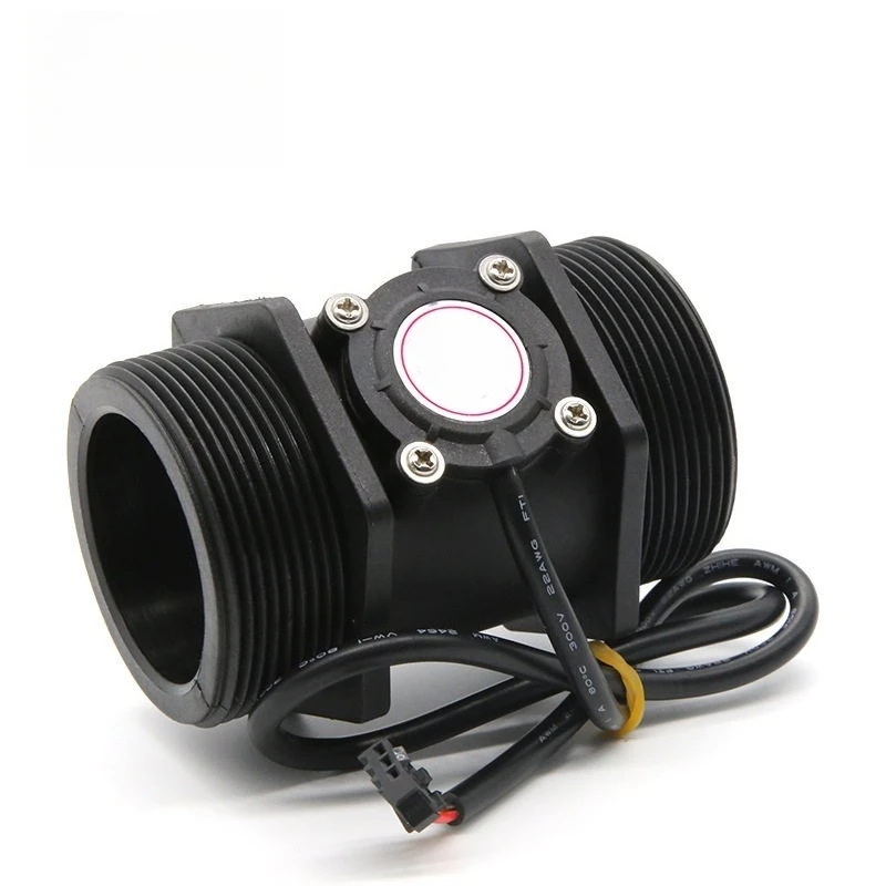 For Water Flow Sensor Large Tube Diameter DN40DN50 Electromagnetic Water Flow Meter, 1.5-inch 2-inch Tube Turbine