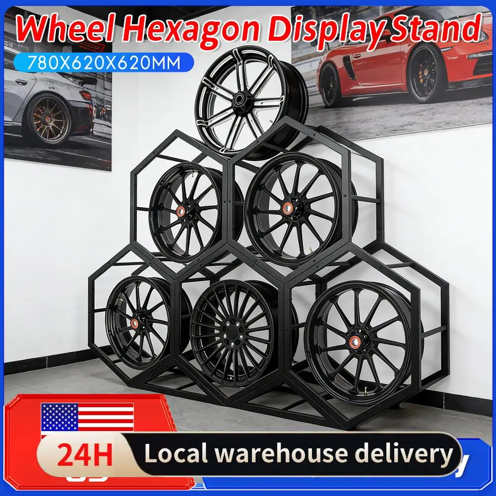 

Stackable Tire Wheel Rim Holder Vehicle Spare Tire Organizer Wear Resistant Tire Storage Rack for Car Shop Garage Organizer New