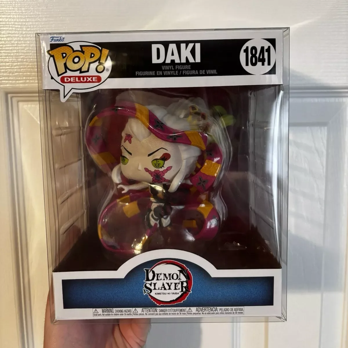 

Фигурка Funko Demon Slayer Twelve Kizuki Daki # 1841 POP Deluxe Daki 4,75 дюйма Коллекционная ограниченная серия Модель игрушки Фигурки