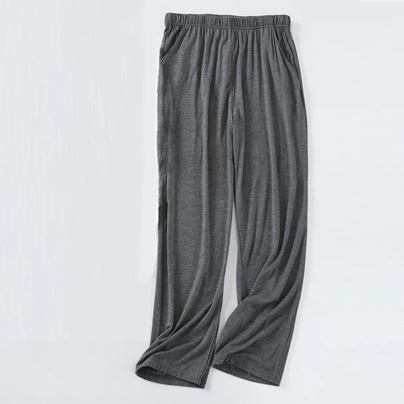 Dark heather gray men's trousers