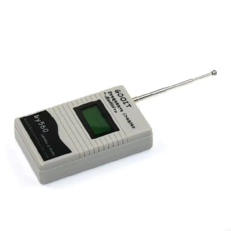 GY560 Frequency Counter Tester 2 Way Radio Transceiver GSM 50MHz-2.4GHz LCD Display Test Devices U4LB