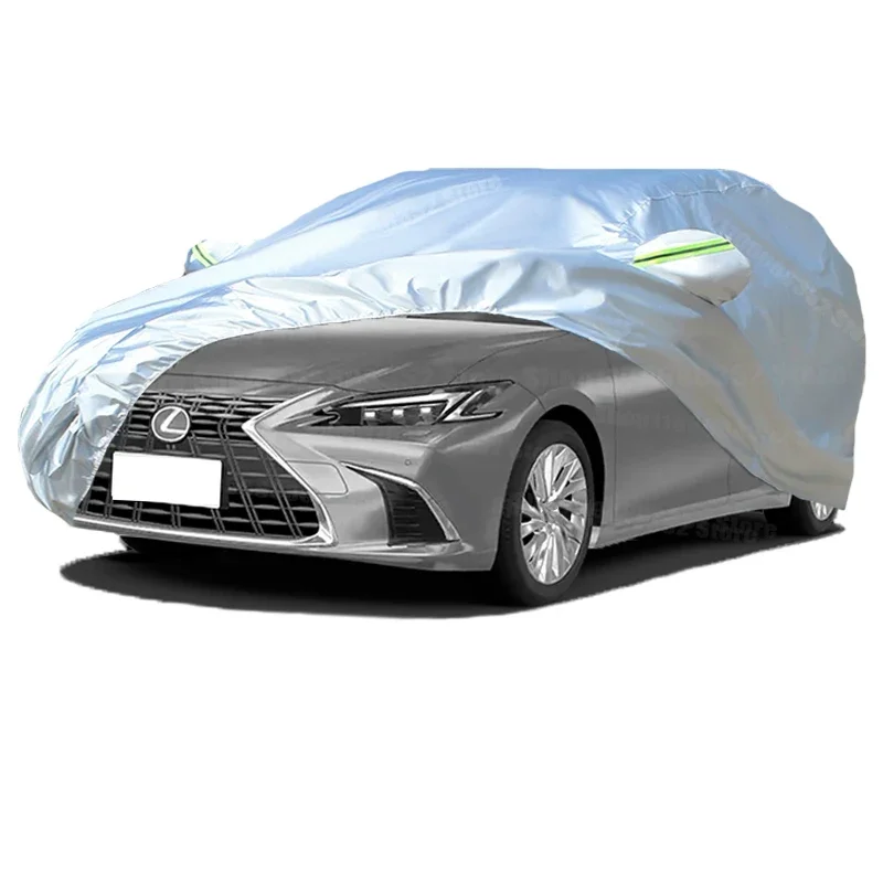 For Lexus ES Car Cover Outdoor Protection Covers Snow Sunshade Waterproof Dustproof Exterior UV Car Accessories
