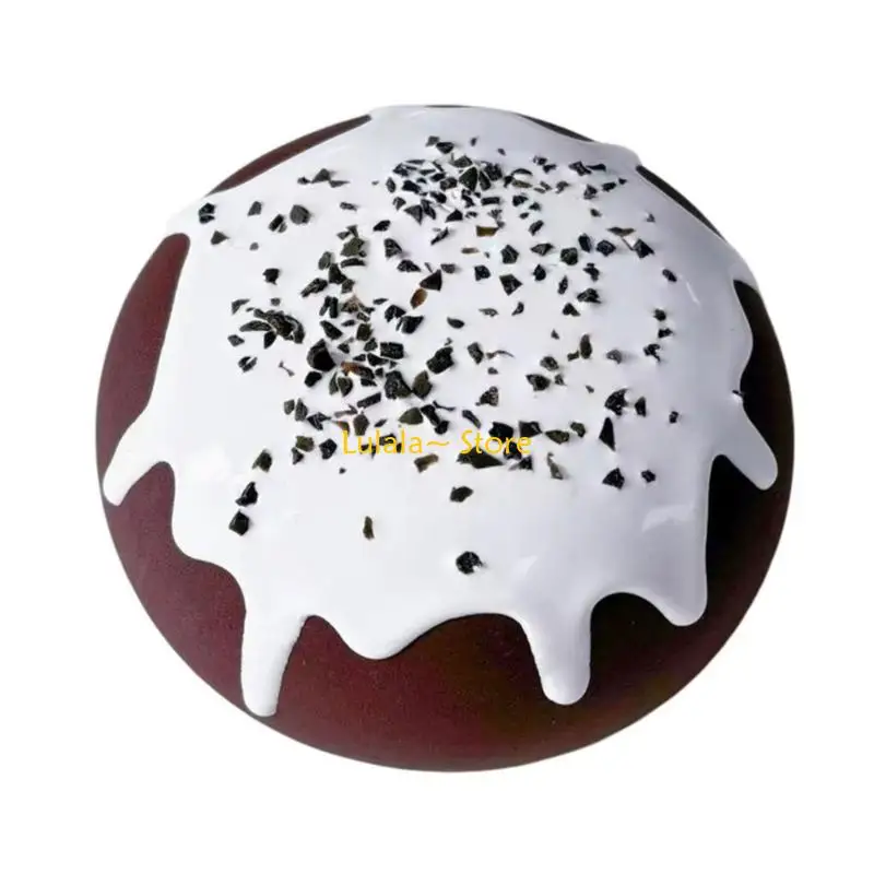 Y4QA Trendy Chocolate Steamed Bun Texture Pinching Toy For Relaxation Concentration