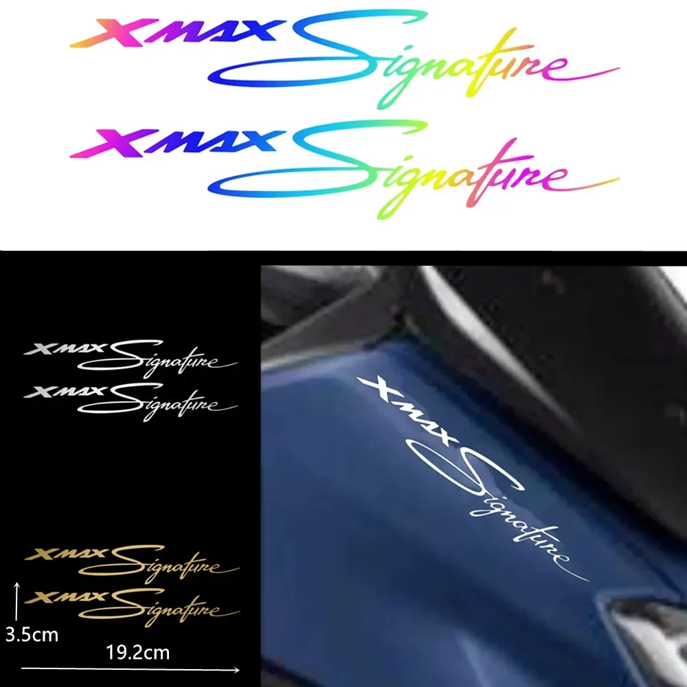 Calcomanía personalizada para cabeza de motocicleta, accesorios de modificación para XMAX 300, AMAX300